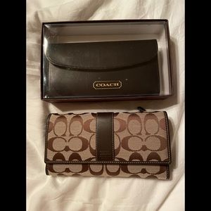 Two coach wallets, new